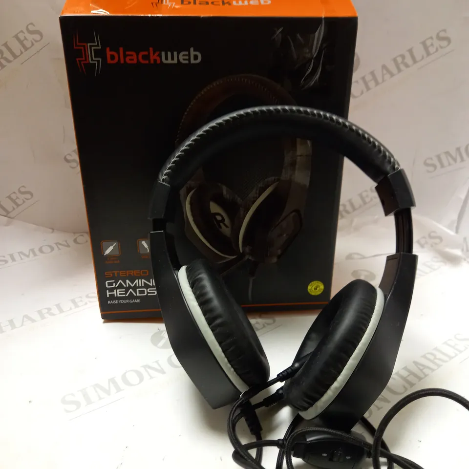 BLACKWEB STEREO PC GAMING HEADSET 