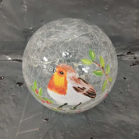 BOXED STRAITS LIGHT UP ROBIN CRACKLE BALL 