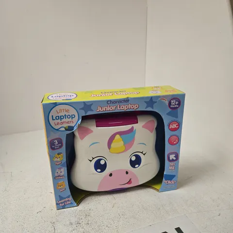 LITTLE LAPTOP LEARNERS CHARACTER JUNIOR LAPTOP UNICORN DESIGN β TOY LAPTOP