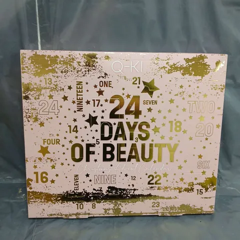 Q-KI 24 DAYS OF BEAUTY ADVENT CALENDAR