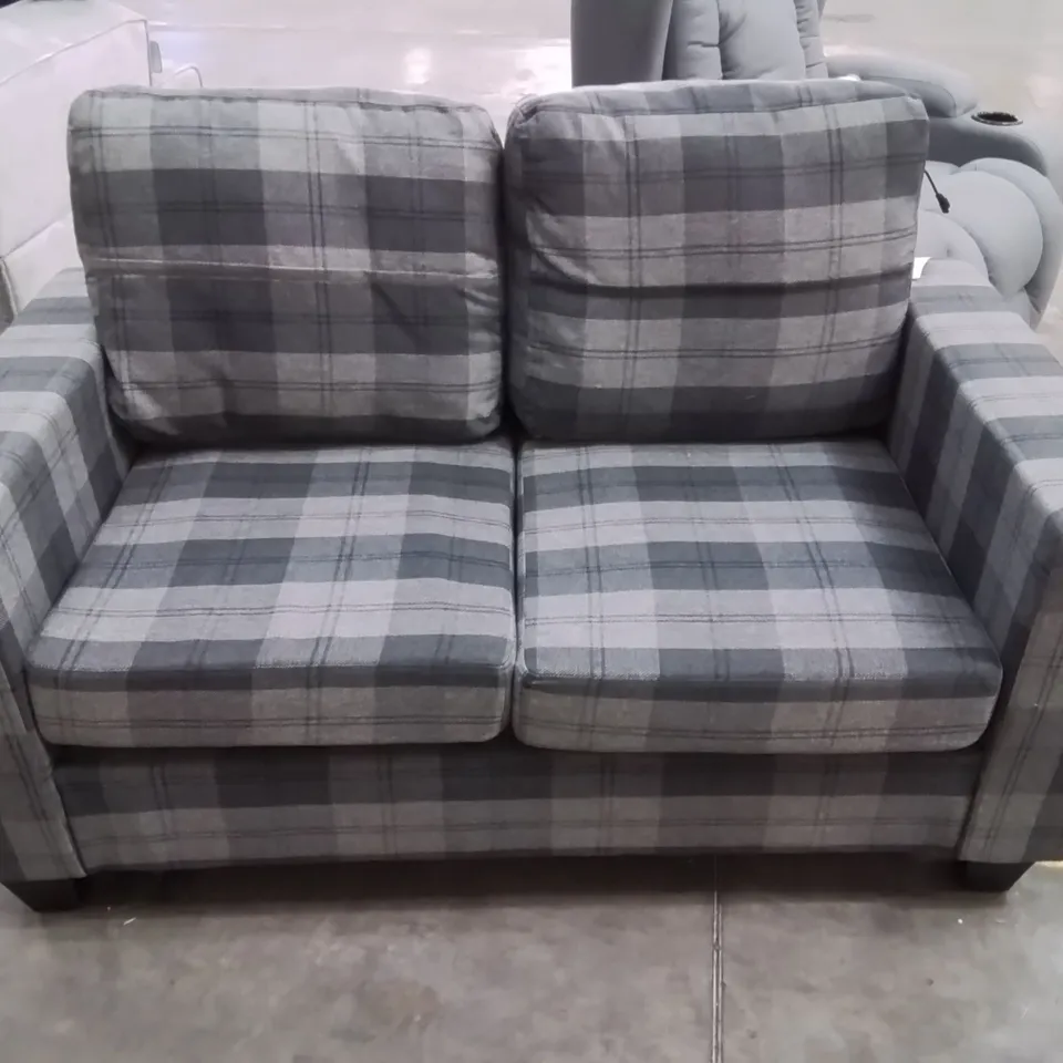 QUALITY DESIGNER RAFAYEL 2 SEATER UPHOLSTERED SOFA