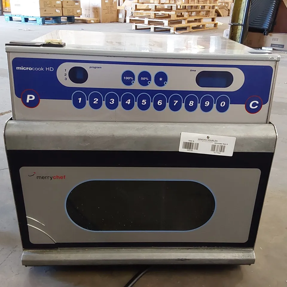 MERRYCHEF MICROCOOK HD1425 COMMERCIAL MICROWAVE OVEN