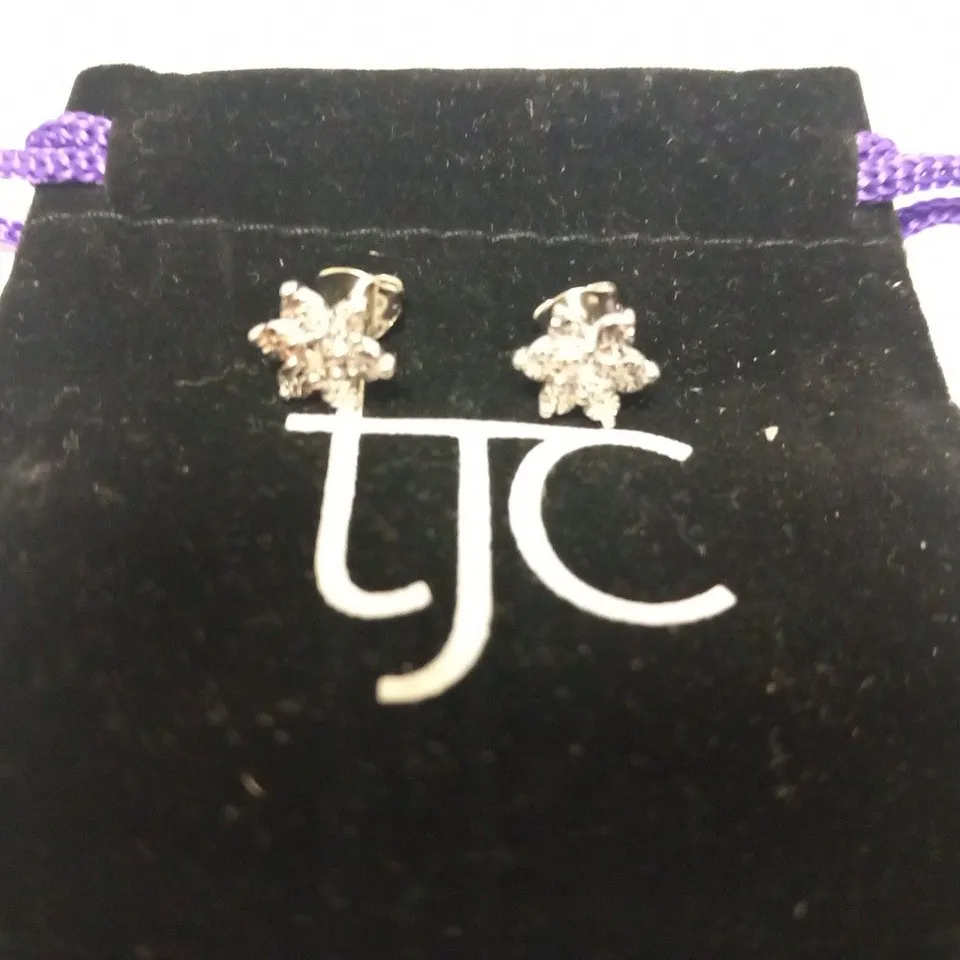 THE JEWELLERY CHANNEL FLOWER EARRINGS