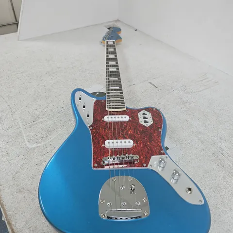 FENDER JAZZMASTER – BLUE, CORONA CALIFORNIA BRANDING