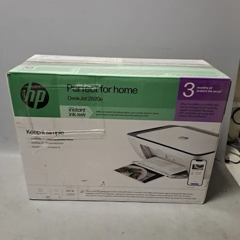 BOXED HP DESKJET 2820E PRINTER 