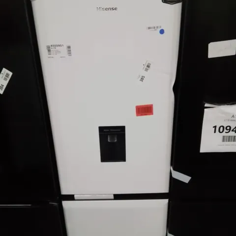 HISENSE 55cm FREESTANDING 50/50 FRIDGE FREEZER, WHITE - RB327N4WWE