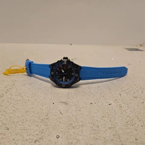 INVICTA WATCH WITH BLUE SILICONE STRAP – BOXED