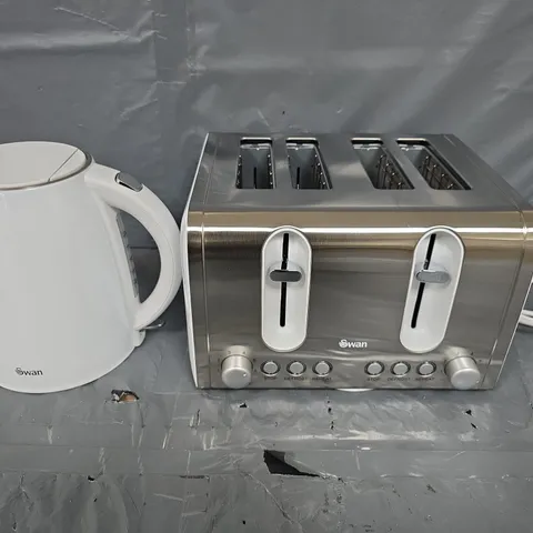 SWAN TOASTER 4-SLICE TOASTER WHITE