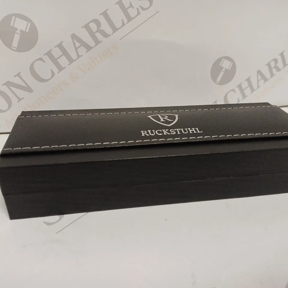 RUCKSTUHL STAINLESS STEEL LUXURY PEN WITH GIFT BOX