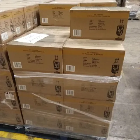 PALLET TO CONTAIN APPROXIMATELY 42 BOXES OF BRAND NEW GARDEN SOLAR STAKE LIGHTS // 36 STAKE LIGHTS PER BOX