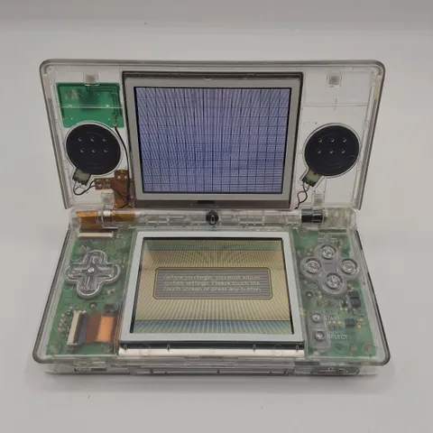 UNBOXED NINTENDO DS LITE IN CLEAR - USG 001