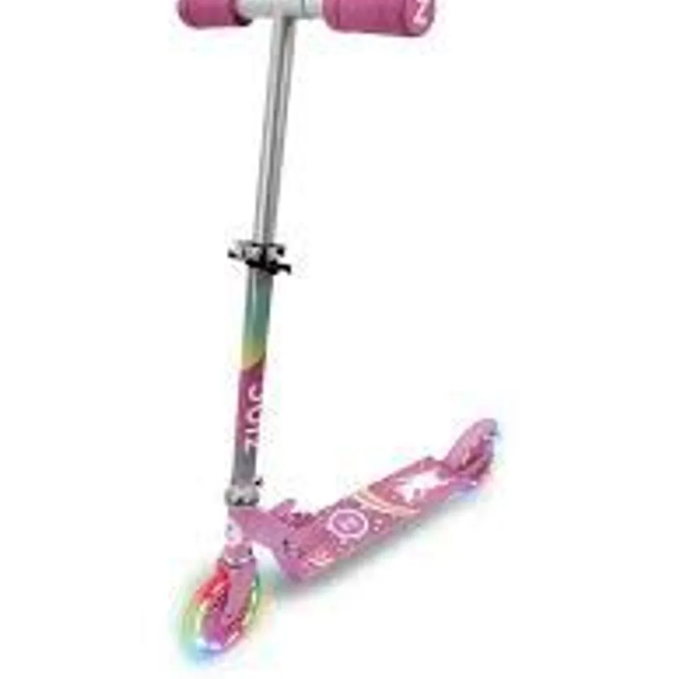 ZINC TWO WHEELED FOLDING SCOOTER UNICORN EXPLORER 