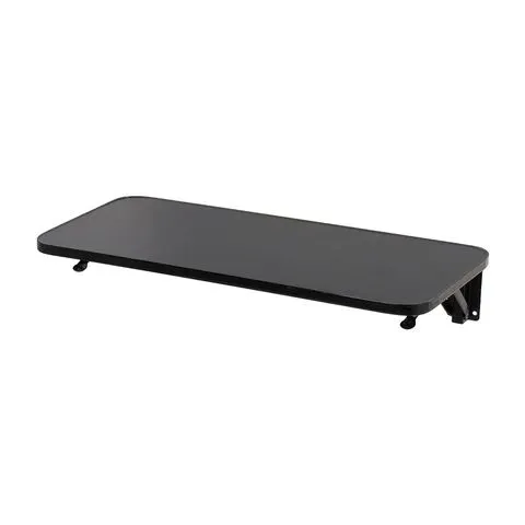 BOXED WALL-MOUNTED FOLDING TABLE WITH IRON BRACKETS