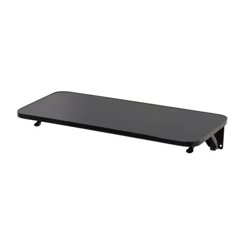 BOXED WALL-MOUNTED FOLDING TABLE WITH IRON BRACKETS