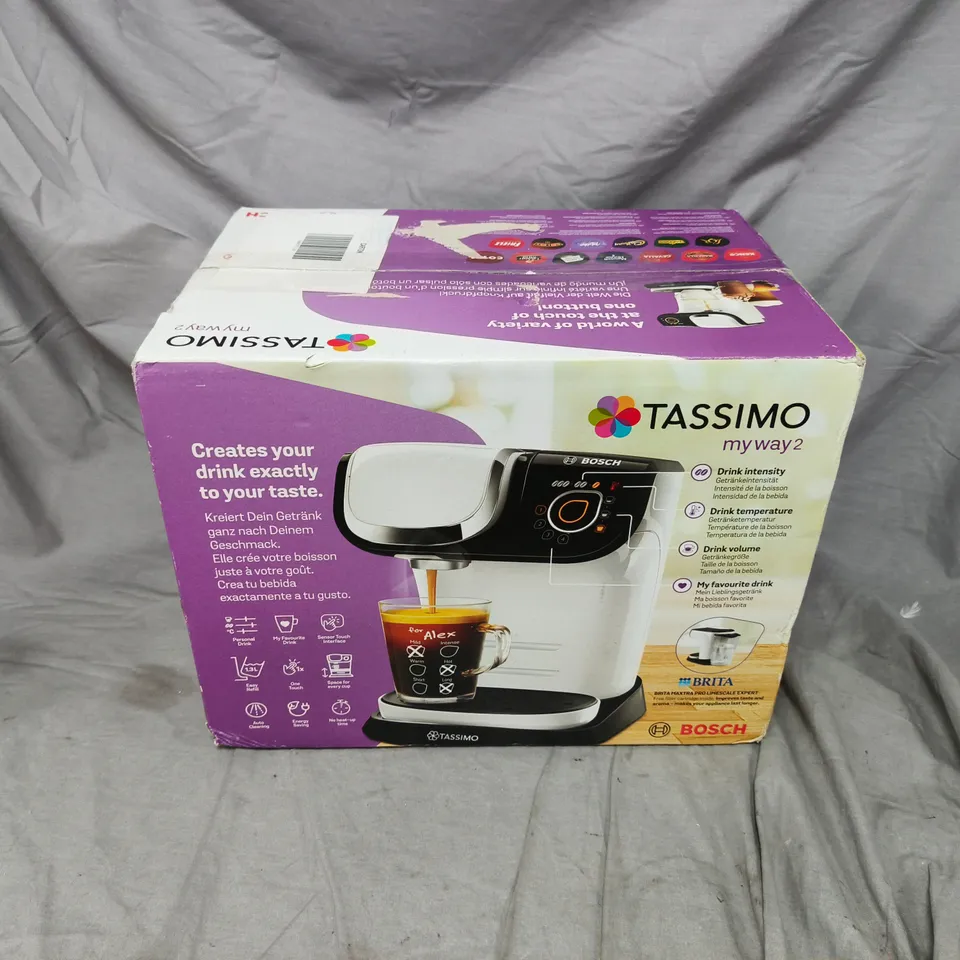 BOSCH TASSIMO TAS6504 MY WAY POD COFFEE MACHINE