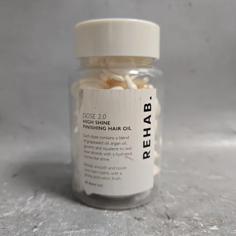SEALED REHAB. DOSE 2.0 HIGH SHINE FINISHING OIL 30ML 