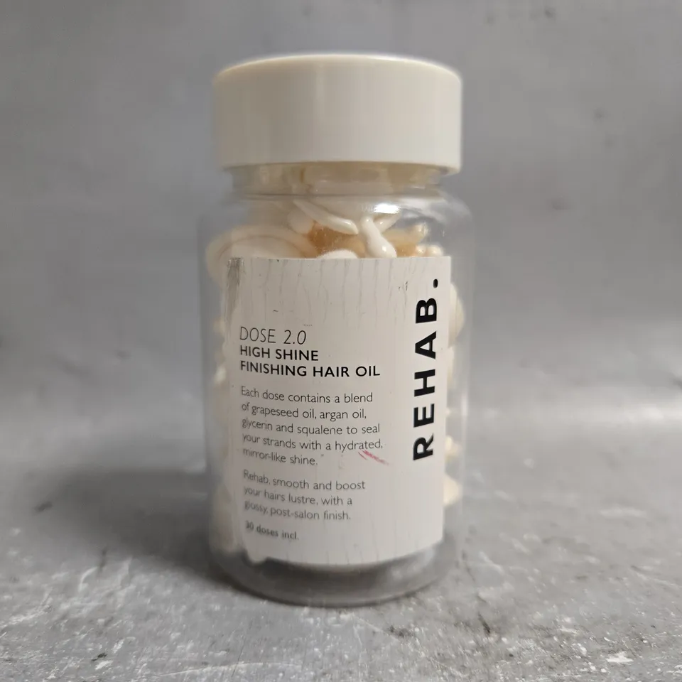 SEALED REHAB. DOSE 2.0 HIGH SHINE FINISHING OIL 30ML 