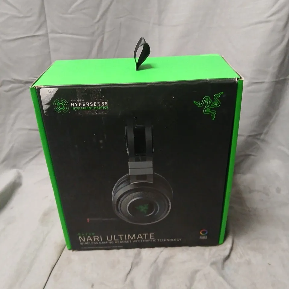 BOXED RAZER NARI ULTIMATE HEADSET