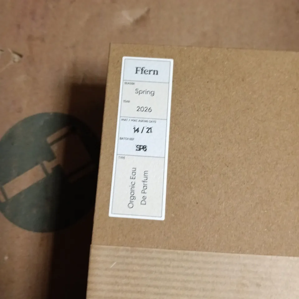 FRAGRANCE – FFERN ORGANIC EAU DE PARFUM (SPRING 2026) BOXED 