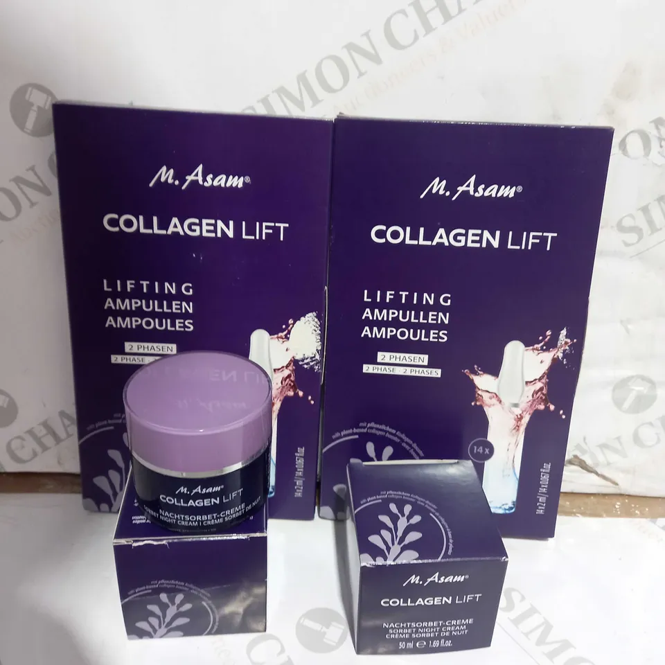 M.ASAM COLLAGEN LIFT NIGHT SKINCARE DUO X 2 