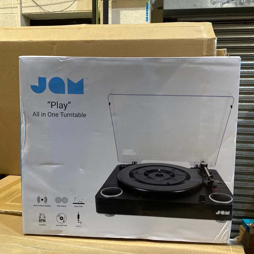 JAM PLAY ALL IN ONE TURNTABLE 