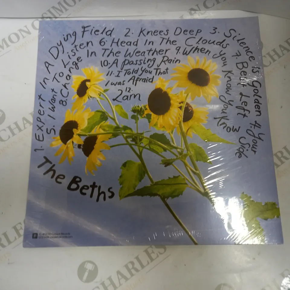 SEALED THE BETHS EXPERT IN A DYING FIELD CANARY YELLOW VINYL