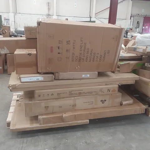 PALLET CONTAINING A VERY LARGE QUANTITY OF ASSORTED FURNITURE PARTS ECT
