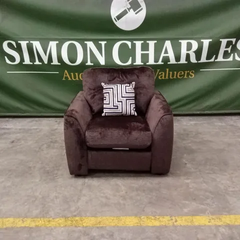 MARGATE POWER INCLINER ARMCHAIR - CHOCOLATE