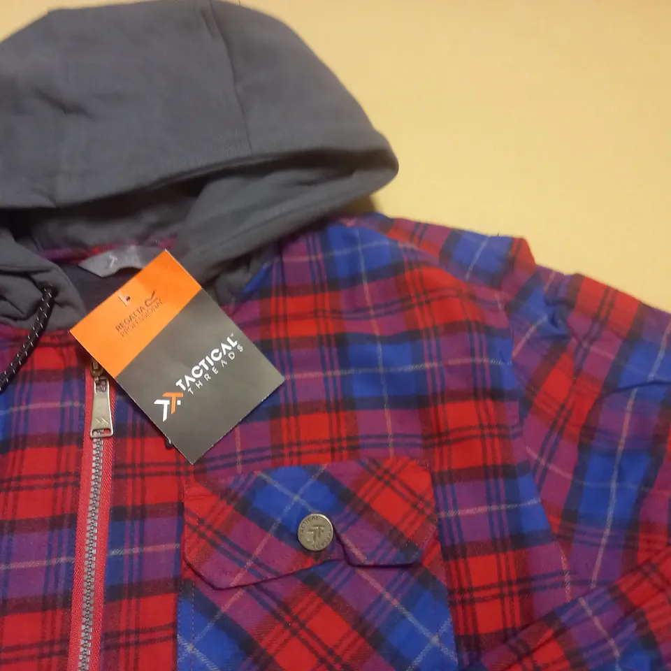 REGATTA MENS SIEGE SHIRT JACKET - XL