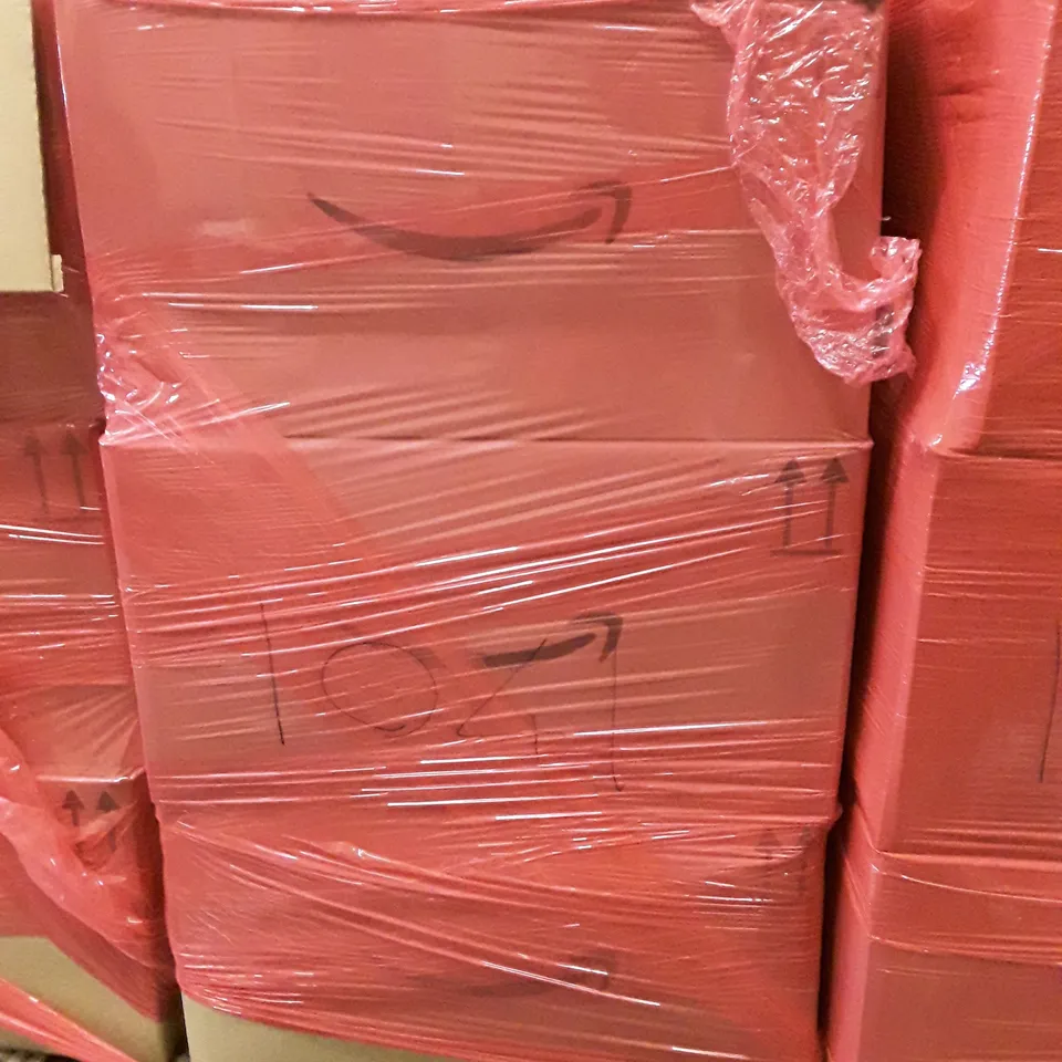 PALLET OF 6 BOXES CONTAINING ASSORTED PRODUCTS INCLUDING WIRLESS CHARGING STATION, EYE MASK, FAKE MOUSTACHE, SILICONE NIPPLE COVER, PILLOWCASE, 4 SOCKET EXTENSION LEAD