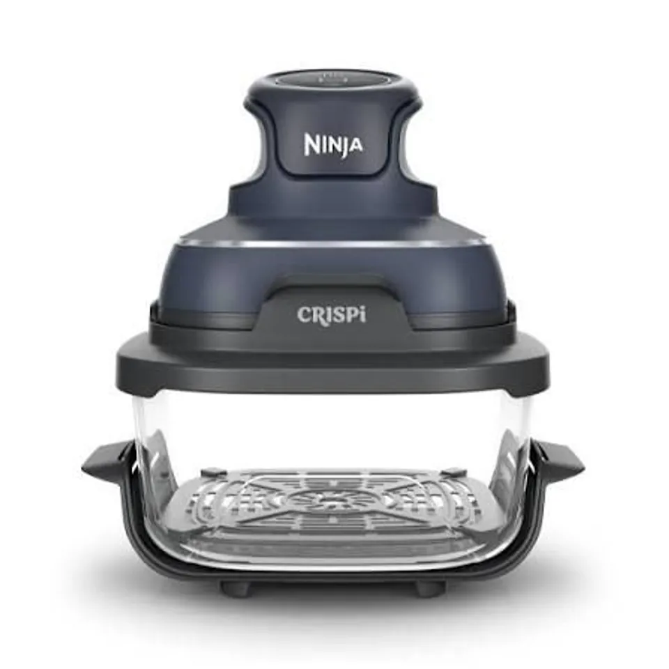 BOXED NINJA CRISPI 4 IN 1 PORTABLE GLASS AIR FRYER