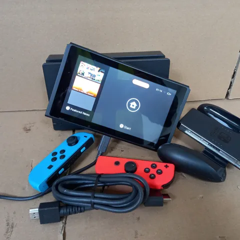 NINTENDO SWITCH CONSOLE (NEON RED/NEON BLUE)
