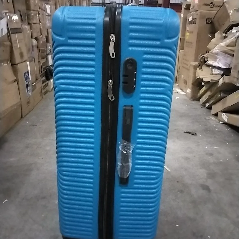 NEO HARDSHELL ELECTRIC BLUE LUGGAGE SUITCASE (NOT BOXED)