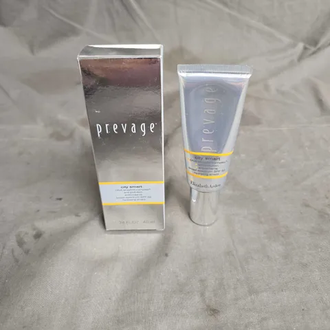 BOXED ELIZABETH ARDEN PREVAGE CITY SMART BROAD SPECTRUM SPF 50 HYDRATING SHIELD 40ML