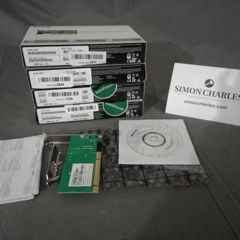4 X BOXED D-LINK GIGABIT PCI DESKTOP ADAPTER 
