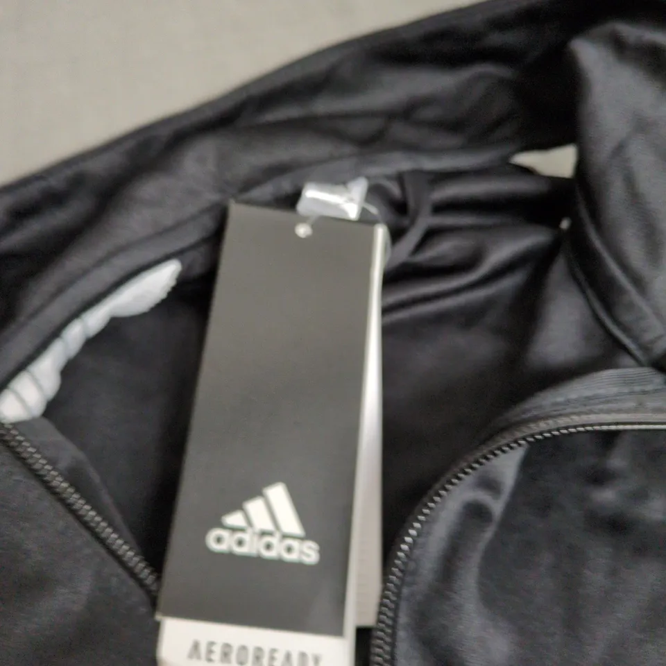 ADIDAS PRIMEGREEN AEROREADY JACKET – BLACK, UK XL