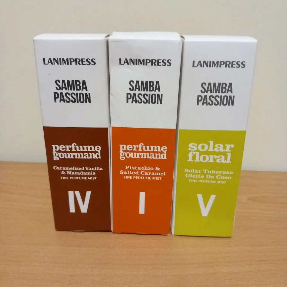 TWELVE ASSORTED LANIMPRESS FINE PERFUME MIST  90ML