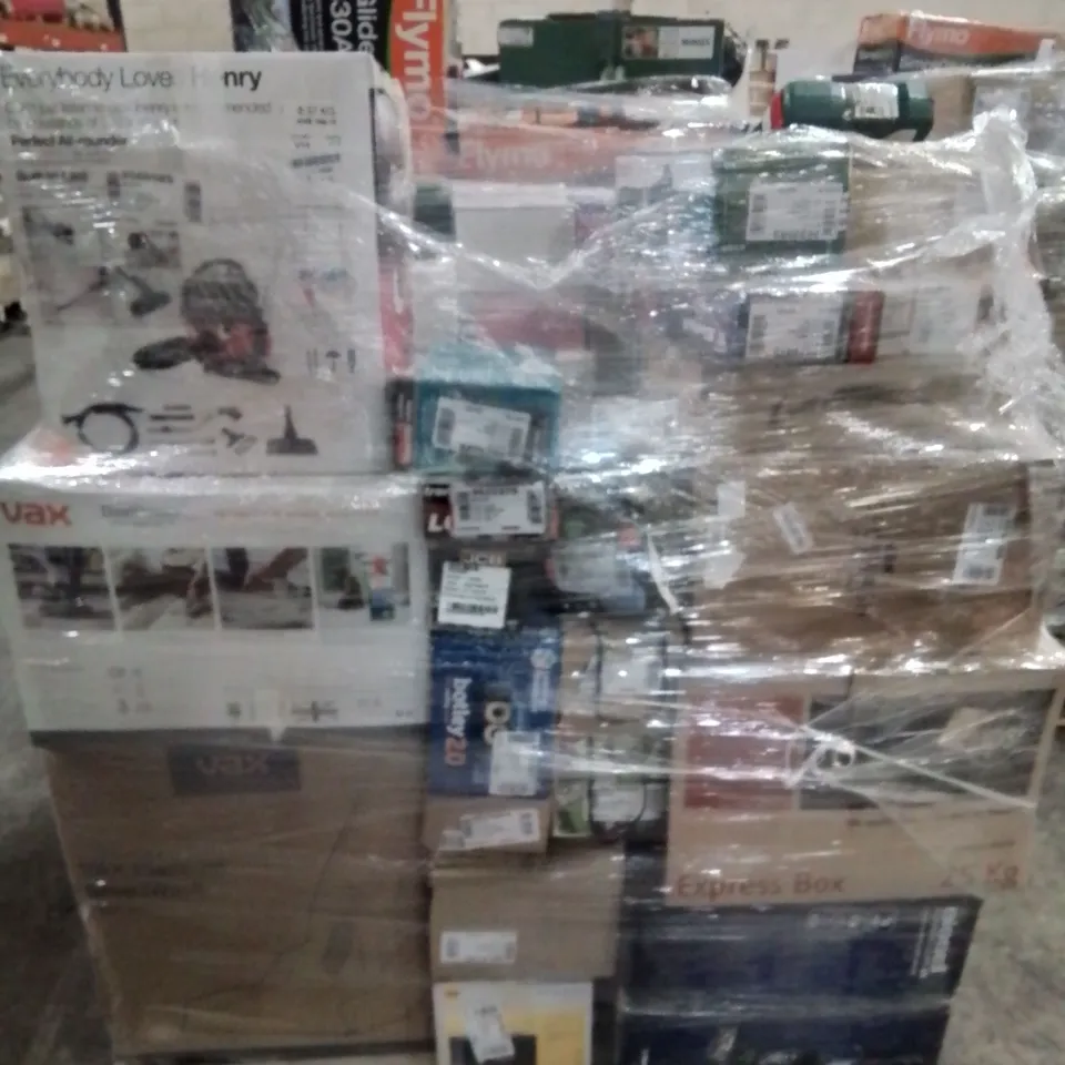 PALLET OF APPROXIMATELY 84 UNPROCESSED RAW RETURN HOUSEHOLD AND ELECTRICAL GOODS TO INCLUDE;