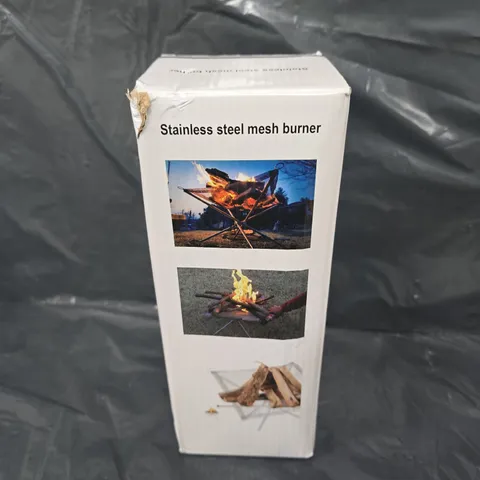 BOXED STAINLESS STEEL MESH BURNER 