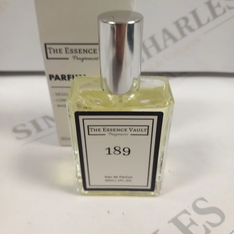 BOXED THE ESSENCE VAULT FRAGRANCES PARFUM NO 189 30ML