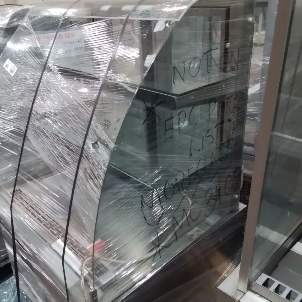 STAINLESS STEEL COMMERCIAL COLD DISPLAY FRIDGE/COUNTER