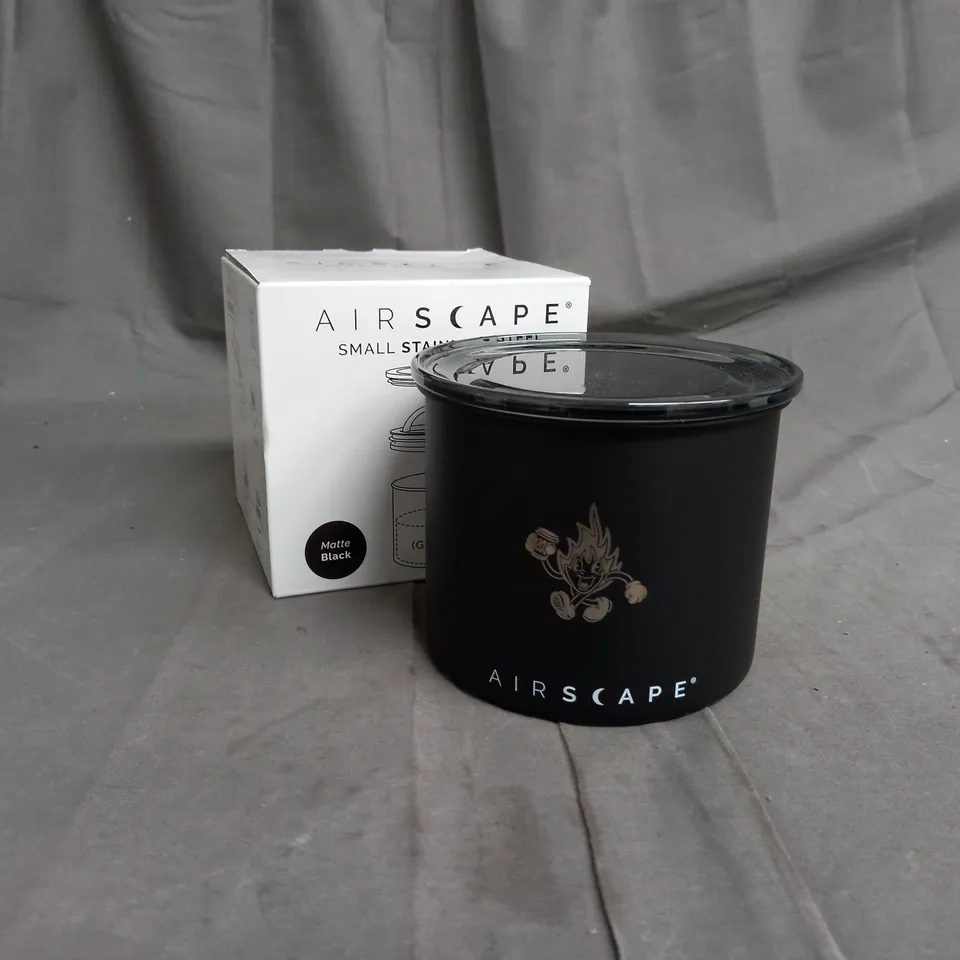 AIRSCAPE SMALL STAINLESS STEEL COFFEE BEAN CONTAINER