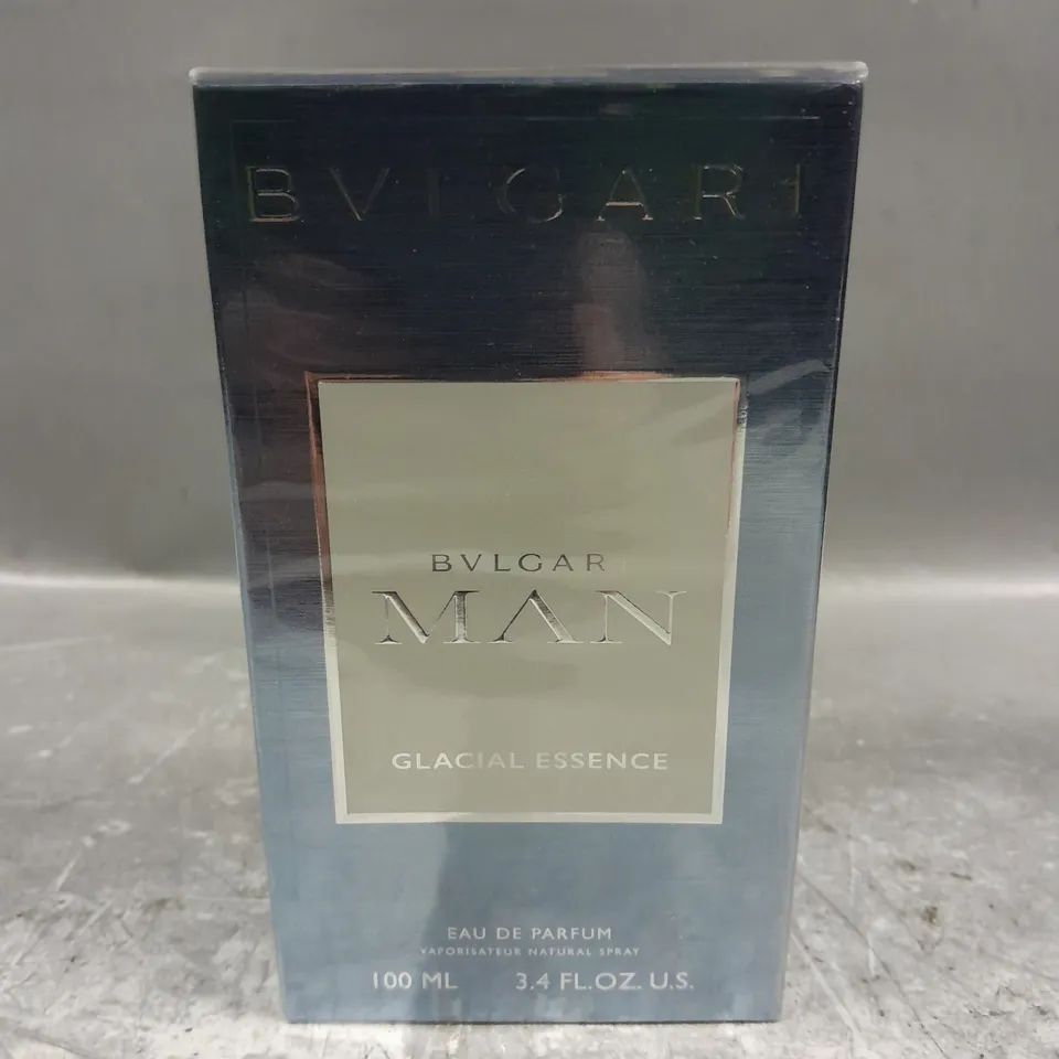 BOXED SEALED BVLGARI MAN GLACIAL ESSENCE EAU DE PARFUM SPRAY - 100ML