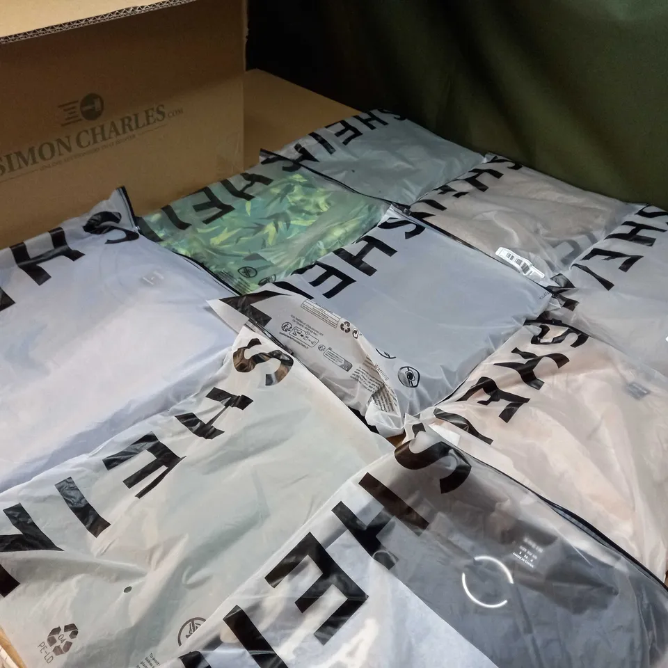 LOT OF APPROX 20 ASSORTED BAGGED SHEIN PRODUCTS