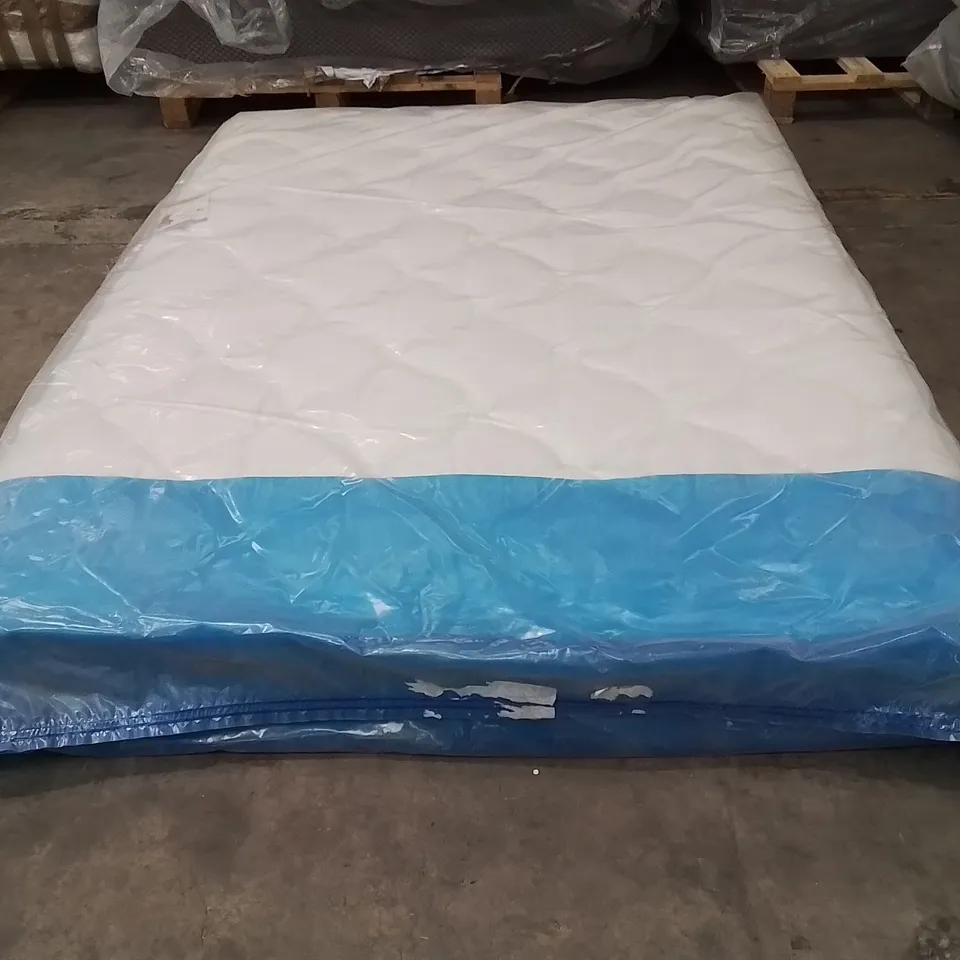 QUALITY BAGGED DOUBLE 135cm AIRSPRUNG LUXURY QUILTED MEDIUM MATTRESS RRP £229