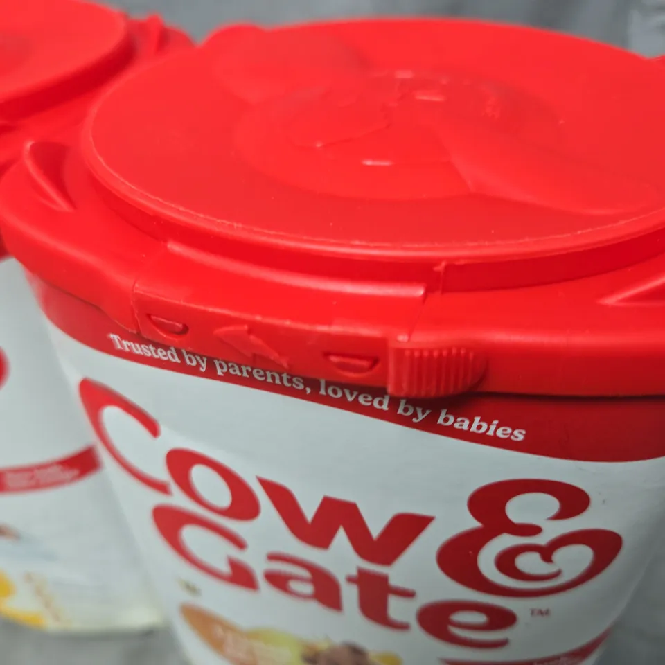 LOT OF 3 COW & GATE FROM 6 MONTH BABY MILK FORMULAS - 2