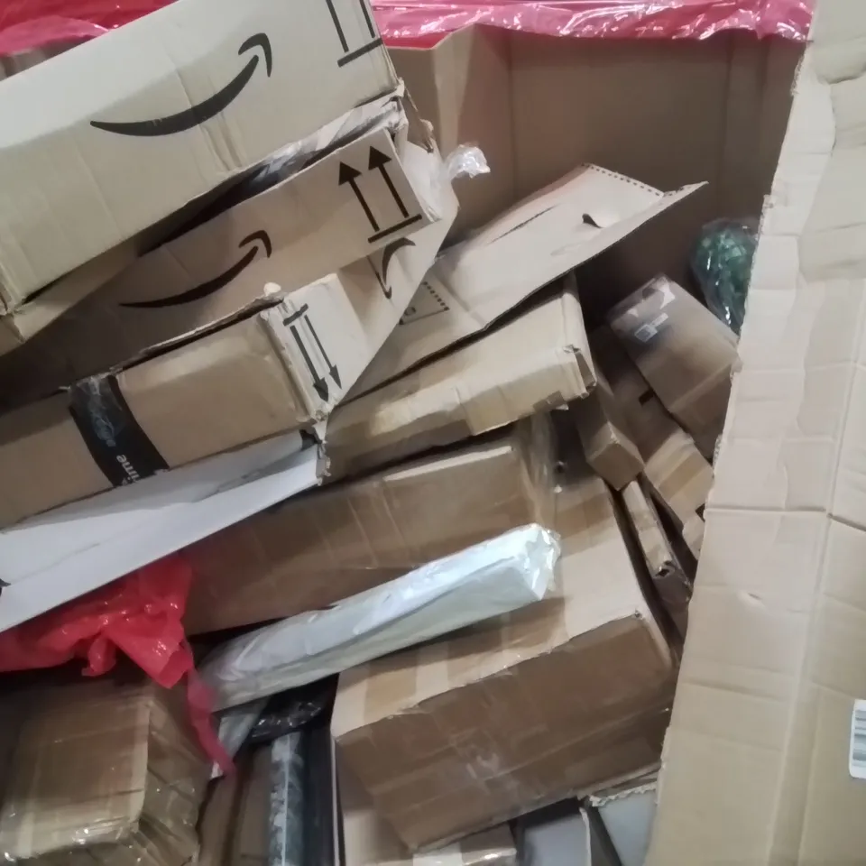 PALLET OF ASSORTED HOUSEHOLD GOODS AND PRODUCTS TO INCLUDE;PORTABLE BBQ GRILL,BRAKE DISCS,LADDER EXTENDER