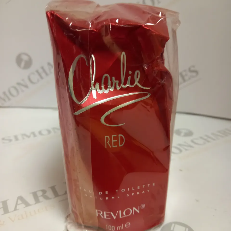 3 BOXED AND SEALED REVLON CHARLIE RED EAU DE TOILETTE 100ML