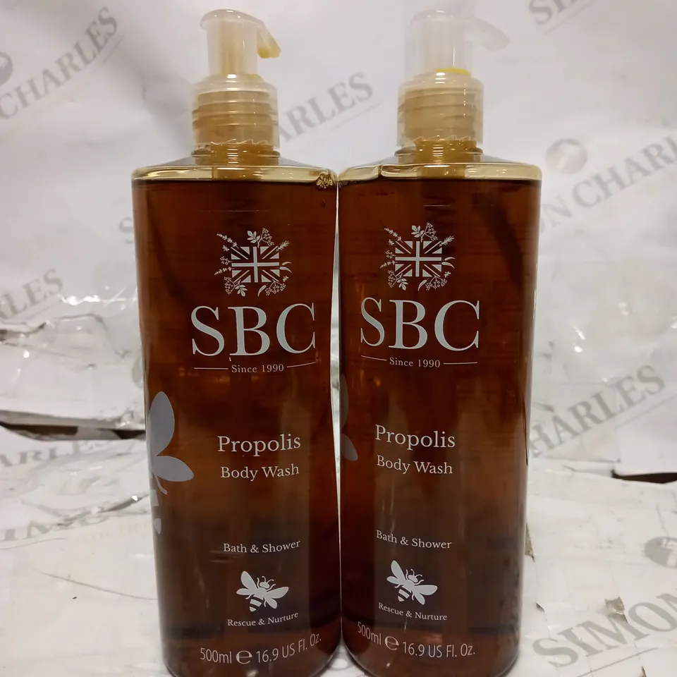 SBC SHOWER SET PROPOLIS BODY WASH - BATH AND SHOWER 