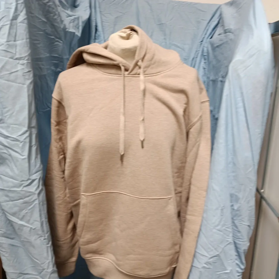 MNG BY MANGO WOMEN'S BEIGE HOODIE – REGULAR FIT, LARGE (EU-USA L / MEX G) MADE IN BANGLADESH